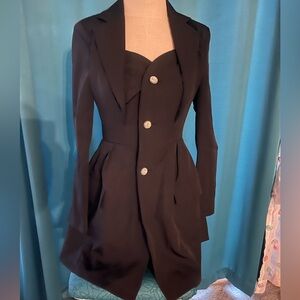 AmyEnjoyLife French retro dress, long sleeve, size XS